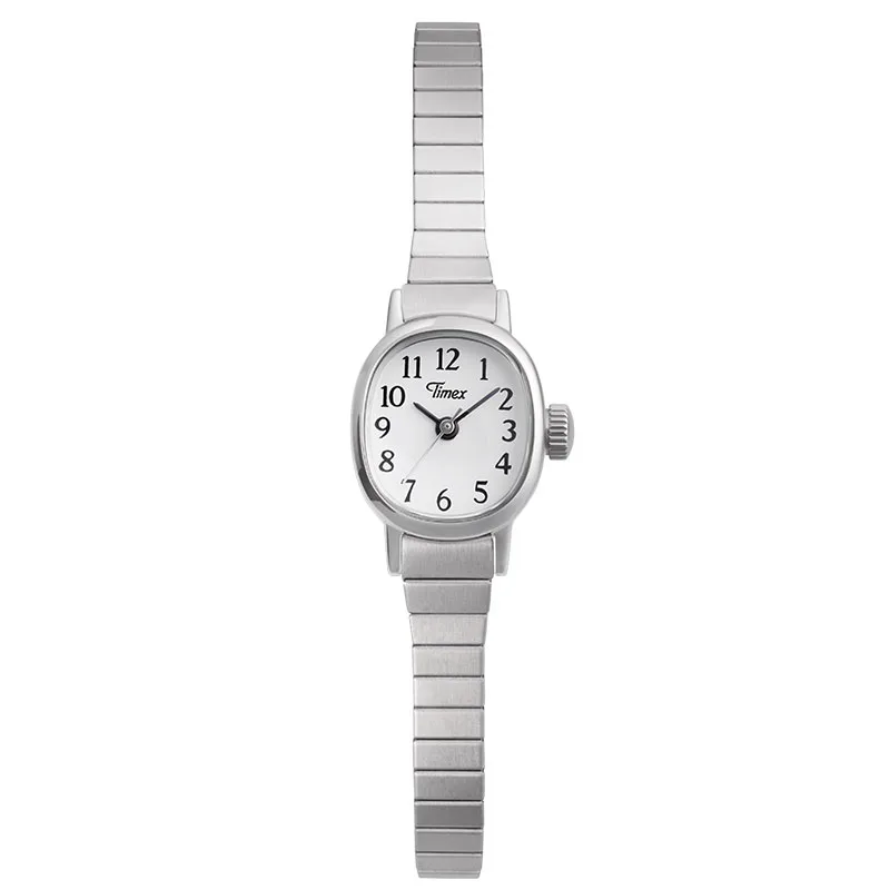 Timex TW2Y47300 Cavatina Mini srebrny na rozciąganej bransolecie