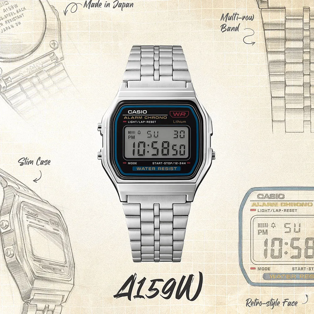 Zegarek Casio A159WE-1EF Vintage