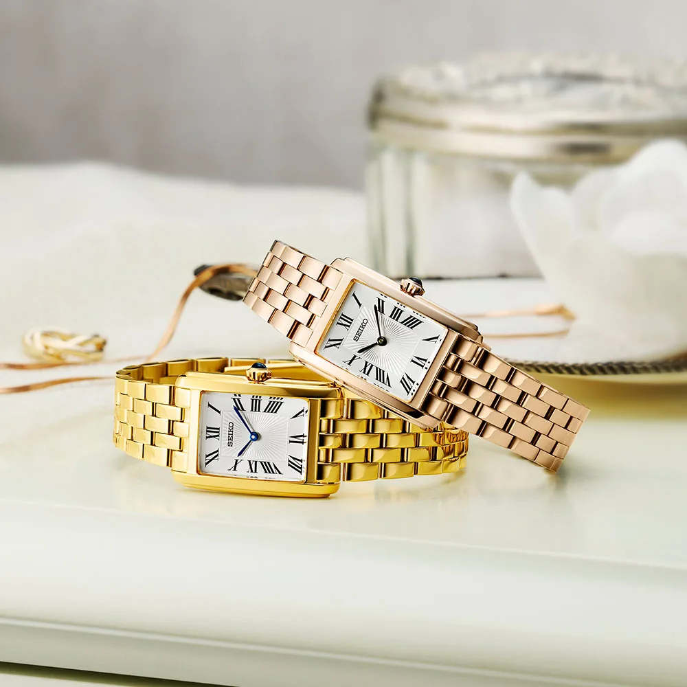 Seiko HGG001P1 Classic Lady Złoty damski