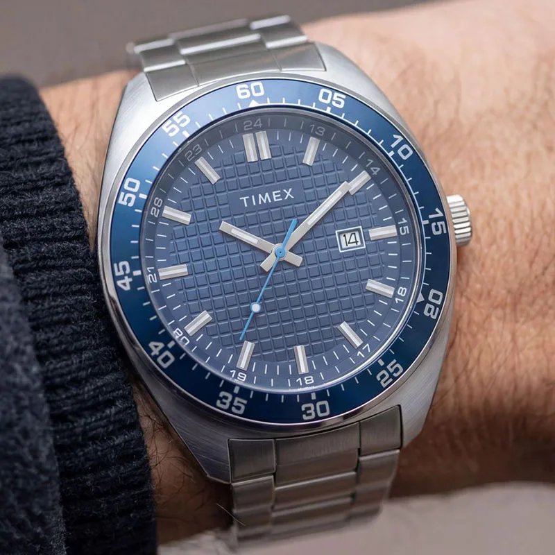 Timex TW2Y88900 Weston 45mm Stainless Steel Zegarek męski