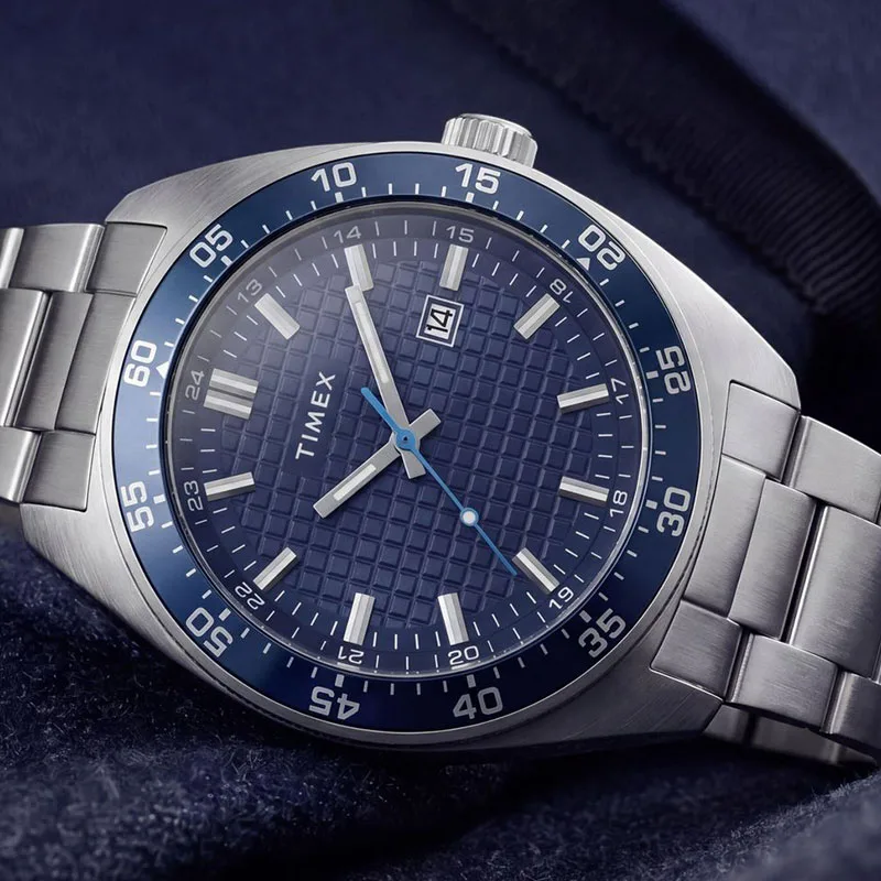 Timex TW2Y88900 Weston 45mm Stainless Steel Zegarek męski