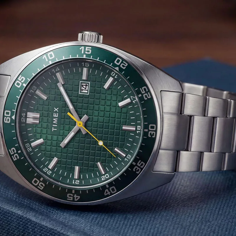Timex TW2Y89000 Weston 45mm Stainless Steel Zegarek męski