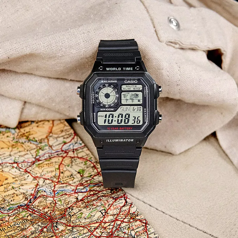 Zegarek Casio AE-1200WH-1AVEF Digital