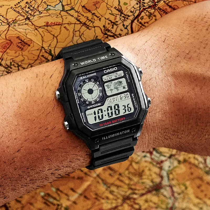 Zegarek Casio AE-1200WH-1AVEF Digital