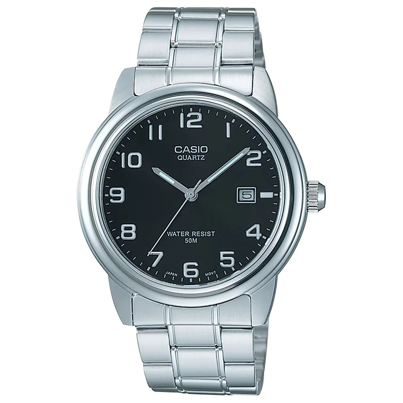 Zegarek Casio MTP-1221A-1AVEG Classic Zegarek męski czarny